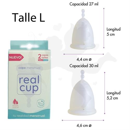 Kit de copas menstruales Large